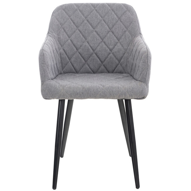 Esszimmerstuhl Shila Stoff Grau