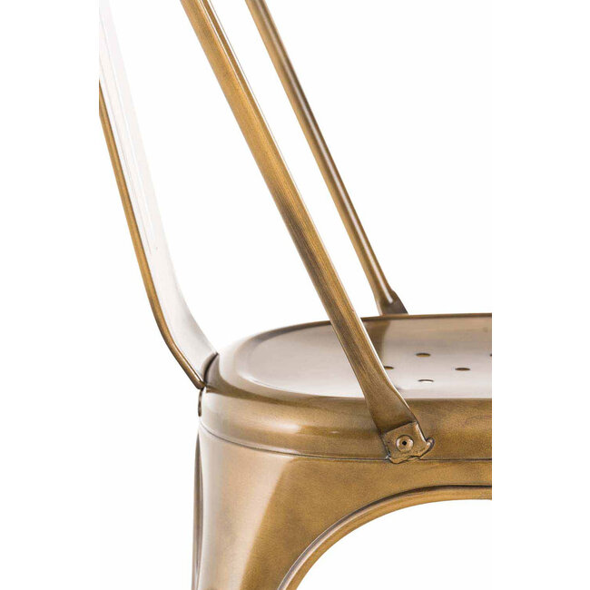 4er Set Stapelstuhl Bernny Metall