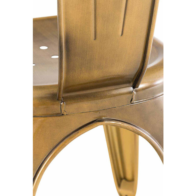 4er Set Stapelstuhl Bernny Metall