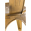 4er Set Stapelstuhl Bernny Metall Gold
