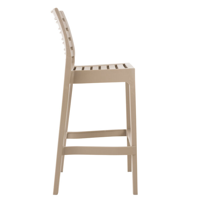 Barhocker Ares Kunststoff Braun