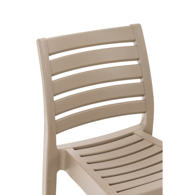 Barhocker Ares Kunststoff Braun