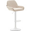 CLP Barhocker Braga Stoff Creme