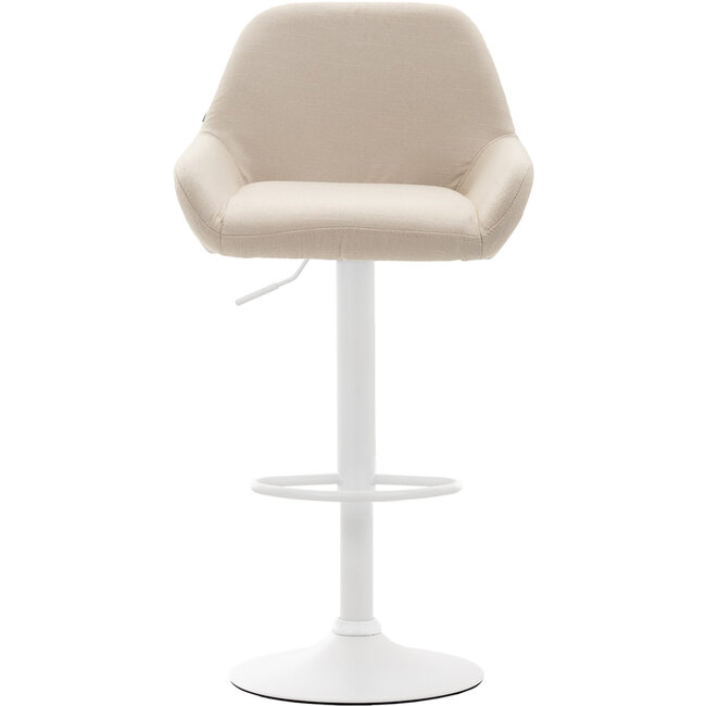 Barhocker Braga Stoff Creme