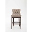 Barhocker Lakewood Stoff Taupe