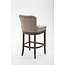 Barhocker Lakewood Stoff Taupe