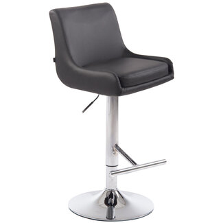 CLP Barhocker Club Kunstleder Grau