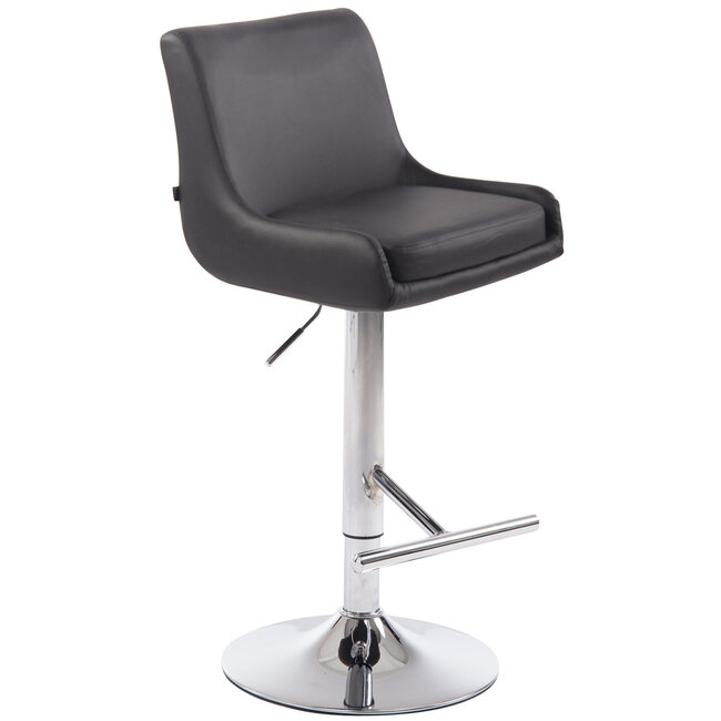 Barhocker Club Kunstleder  Grau