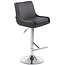 Barhocker Club Kunstleder  Grau