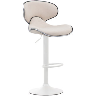 CLP Barhocker Las Vegas V2 Stoff  Creme