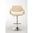 Barhocker Dublin Kunstleder Creme