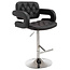 CLP Barhocker Dublin Kunstleder Schwarz