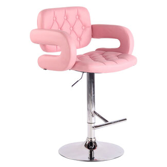 CLP Barhocker Dublin - Kunstleder pink