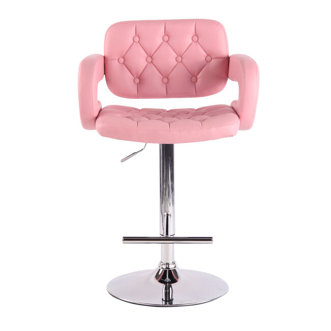 Barhocker Dublin - Kunstleder pink