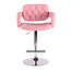 Barhocker Dublin - Kunstleder pink