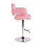 Barhocker Dublin - Kunstleder pink