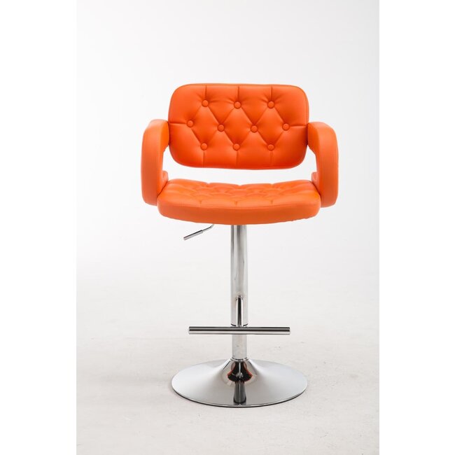 Barhocker Dublin Kunstleder Orange