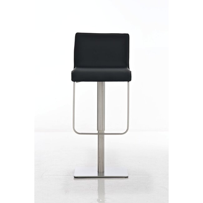 Barhocker Limon E Kunstleder Schwarz