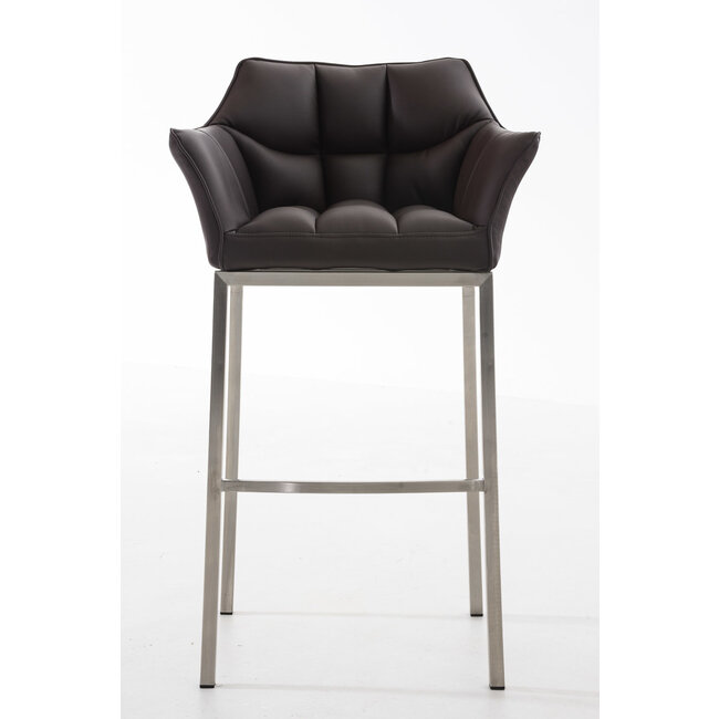 Barhocker Damaso E Kunstleder Braun