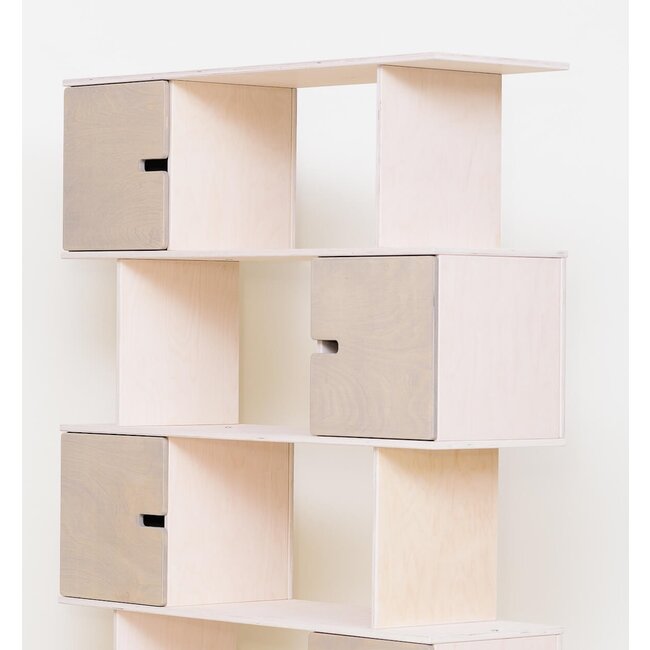 Regal MIXI S, 5 Farben -89 x 218 cm