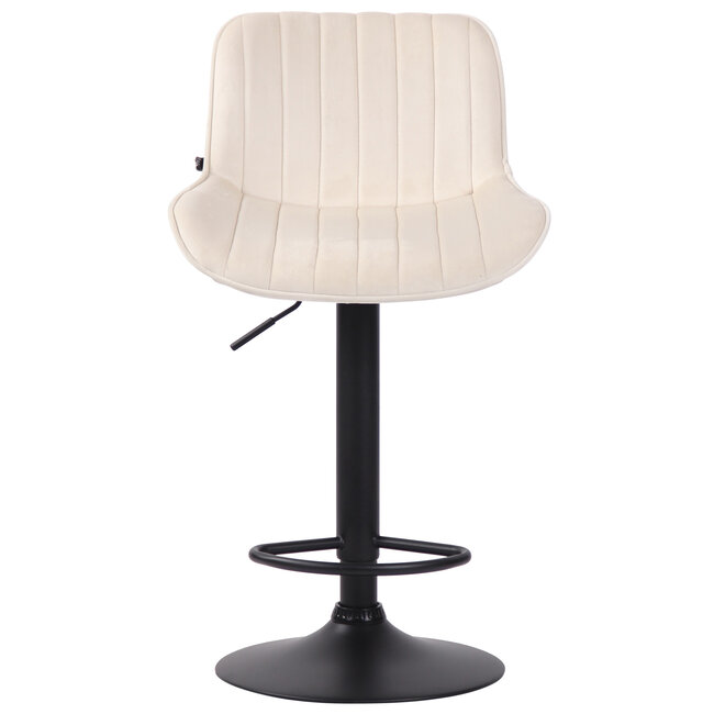 Barhocker Lentini Samt Creme