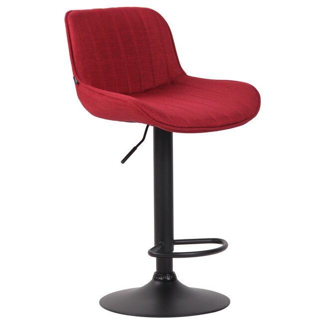 Barhocker Lentini Stoff Rot