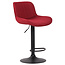 Barhocker Lentini Stoff Rot