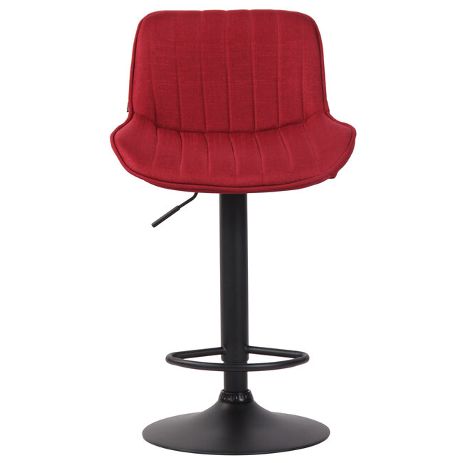 Barhocker Lentini Stoff Rot