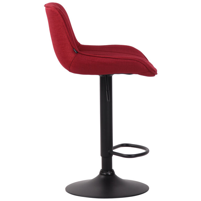Barhocker Lentini Stoff Rot