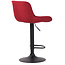 Barhocker Lentini Stoff Rot