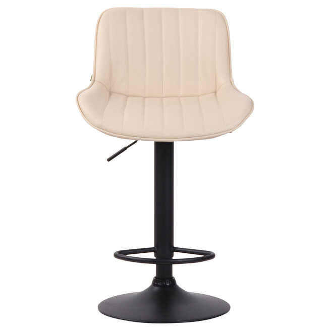 Barhocker Lentini Kunstleder Creme