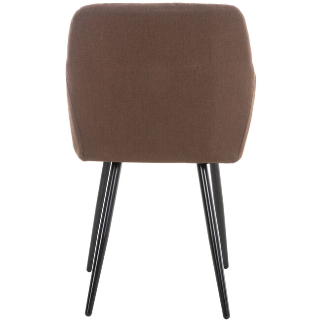 Esszimmerstuhl Shila Stoff Braun
