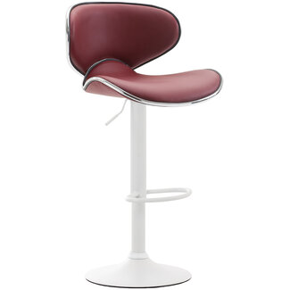 CLP Barhocker Las Vegas V2 Kunstleder bordeauxrot