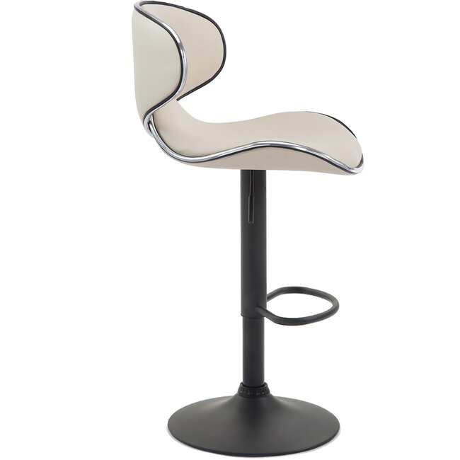 Barhocker Las Vegas V2 Kunstleder creme