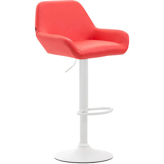 CLP Barhocker Braga Kunstleder rot