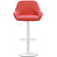 Barhocker Braga Kunstleder rot