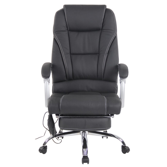 Bürostuhl Pacific Echtleder mit Massagefunktion