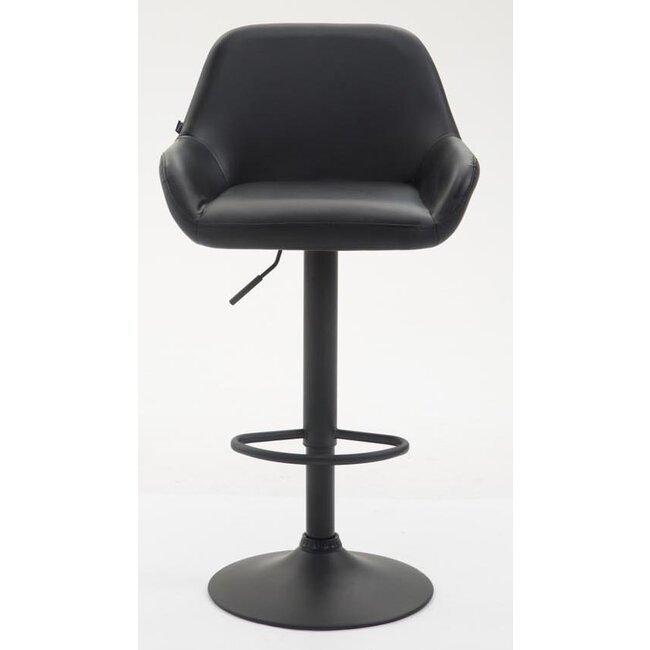 2er Set Barhocker Braga Kunstleder schwarz