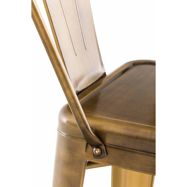 4er Set Barhocker Lillo gold