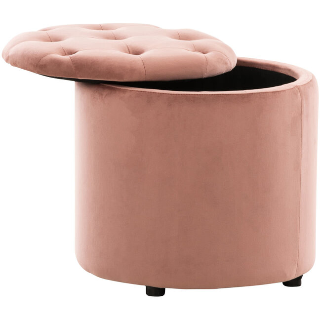 Sitzhocker Pantin Samt