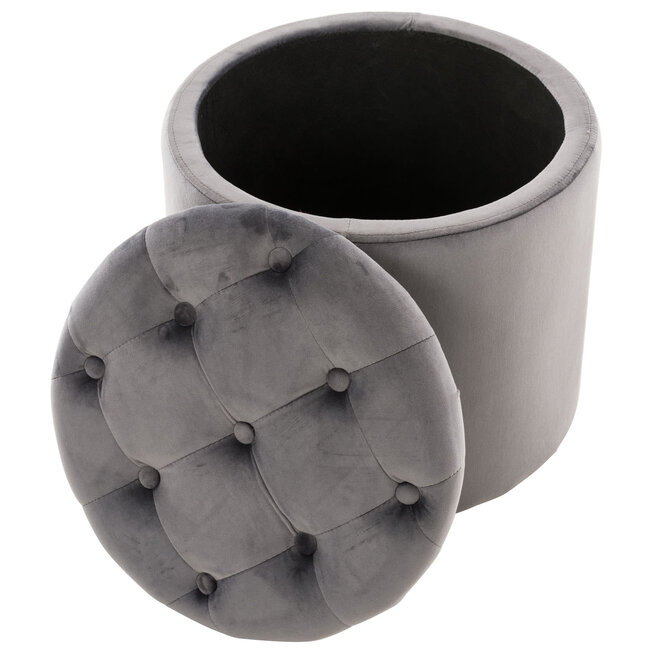 Sitzhocker Pantin Samt