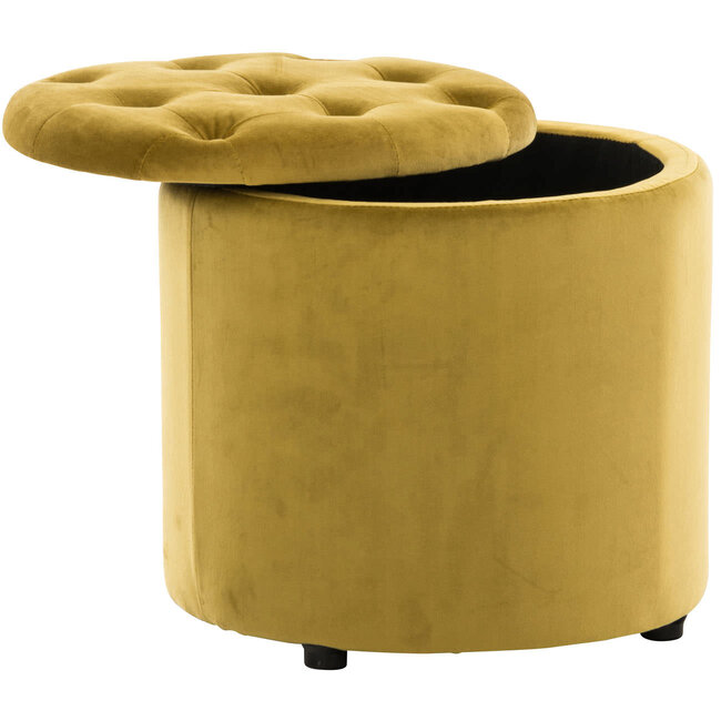 Sitzhocker Pantin Samt