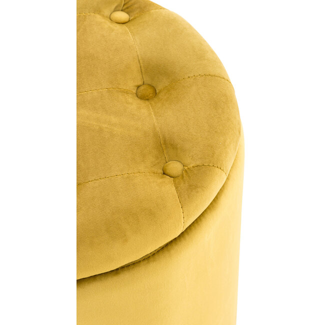 Sitzhocker Pantin Samt