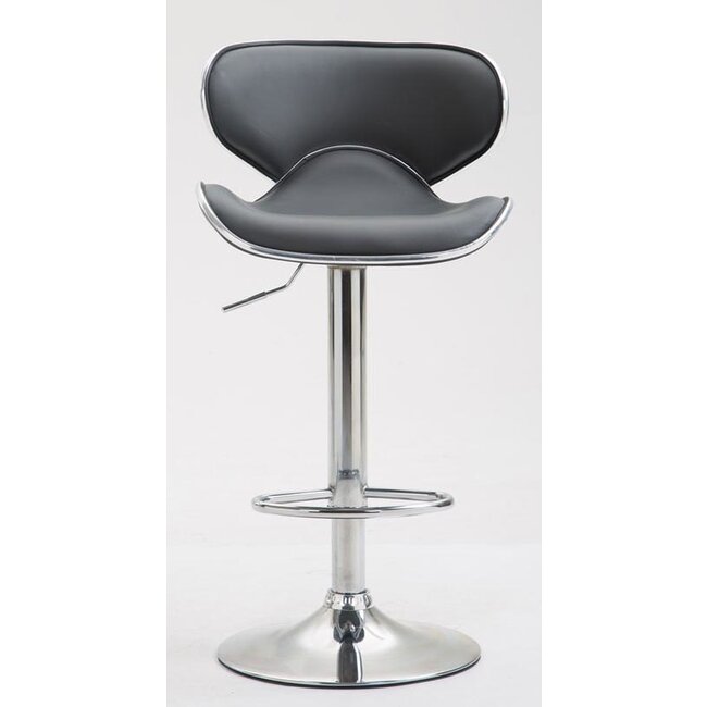 2er Set Barhocker Las Vegas V2 Kunstleder grau