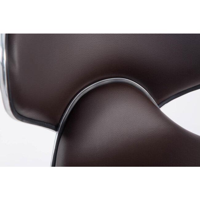 2er Set Barhocker Las Vegas V2 Kunstleder braun