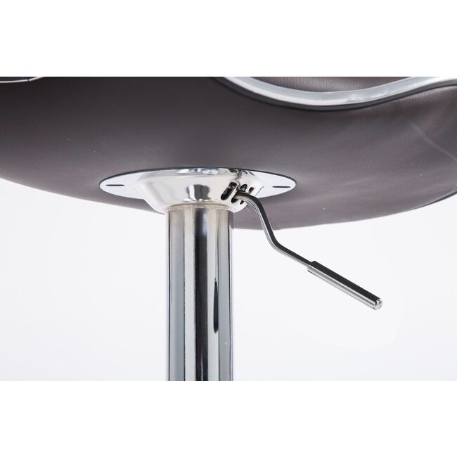 2er Set Barhocker Las Vegas V2 Kunstleder braun