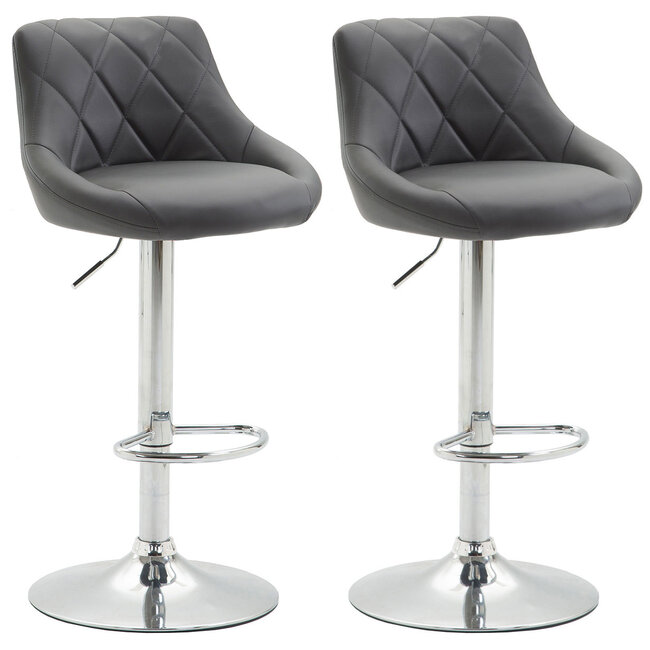 2er Set Barhocker MazoMaz Kunstleder