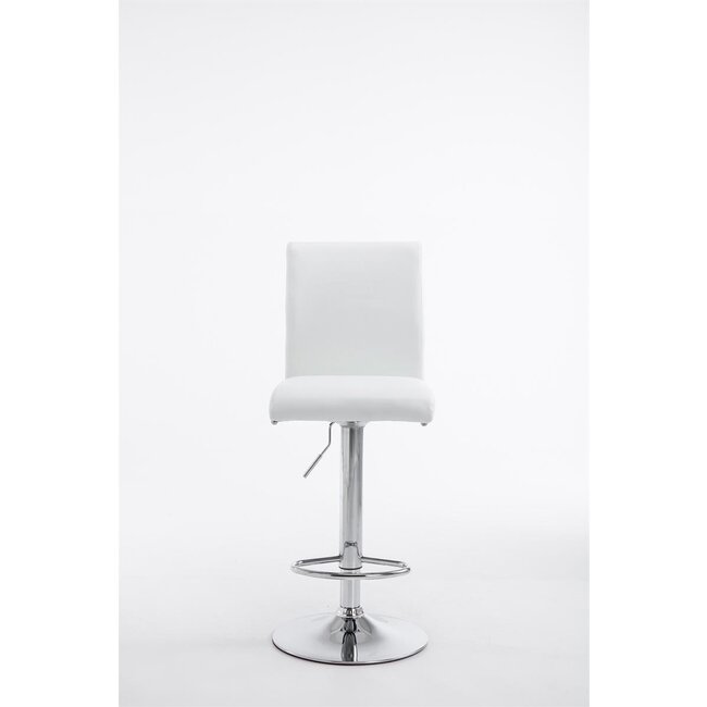 2er Set Barhocker Köln Kunstleder weiß