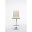2er Set Barhocker Köln Kunstleder creme