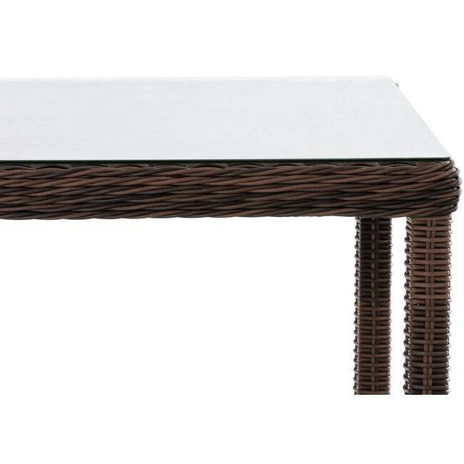 Tisch Alia Rattan Braun